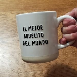 El Mejor Abuelito Del Mundo "Best Grandpa Ever" cup - cream/tan